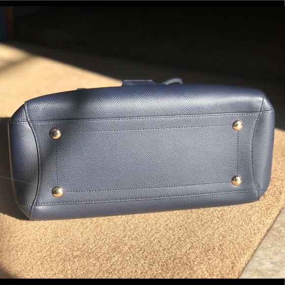 Coach Margot Purse Midnight Navy Blue - Picture 7 of 7